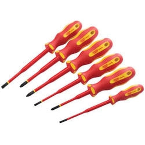 Draper Draper Ergo Plus Slimline Vde Approved Fully Insulated Screwdrivers (6 Piece) Dr-02167