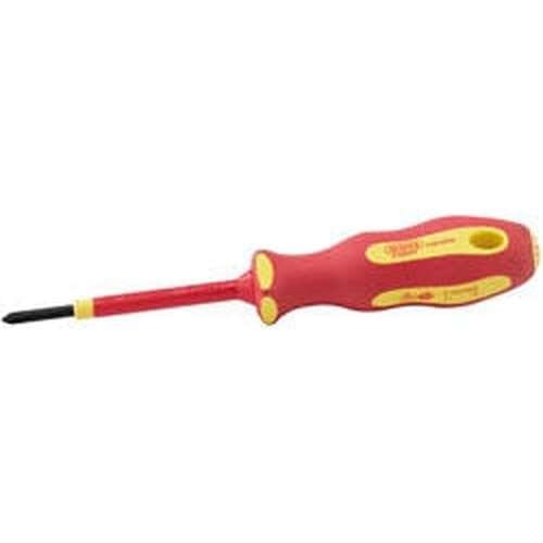 Draper Draper Ergo Plus Vde Cross Slot Screwdriver, No.0 X 60Mm Dr-64427