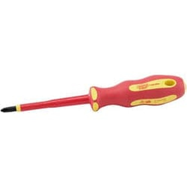 Draper Draper Ergo Plus Vde Cross Slot Screwdriver, No.2 X 100Mm Dr-64432