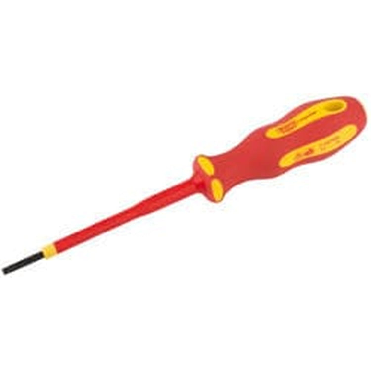 Draper Draper Ergo Plus Vde Plain Slot Screwdriver, 2.5 X 75 Mm Dr-64367