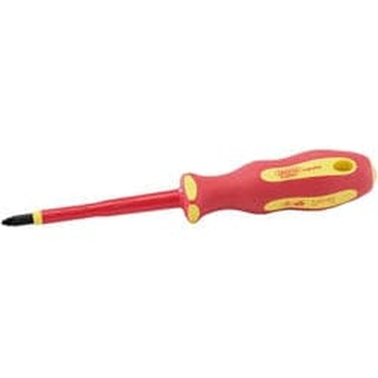 Draper Draper Ergo Plus Vde Pz Slot Screwdriver, No.2 X 100Mm Dr-64484