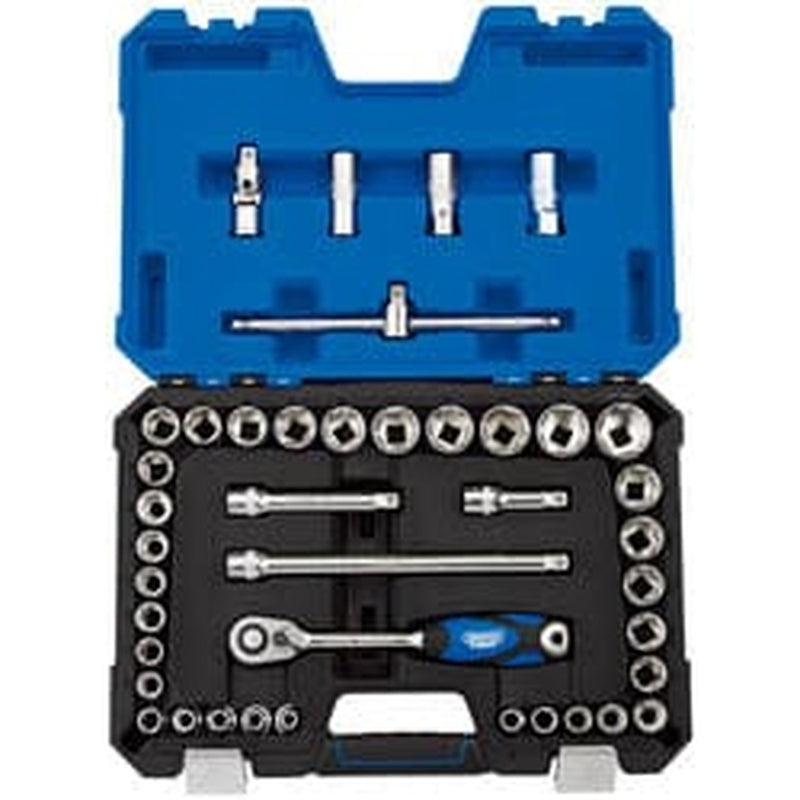 Draper Draper Expert Combined Mm/Af Socket Set, 1/2" Sq. Dr. (41 Piece) Dr-16453