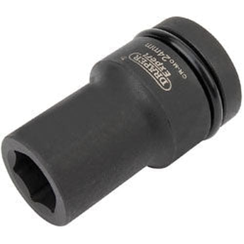 Draper Draper Expert Hi-Torq 6 Point Deep Impact Socket, 1" Sq. Dr., 24Mm Dr-05139