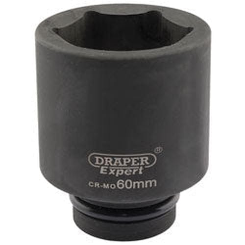 Draper Draper Expert Hi-Torq 6 Point Deep Impact Socket, 1" Sq. Dr., 60Mm Dr-05157