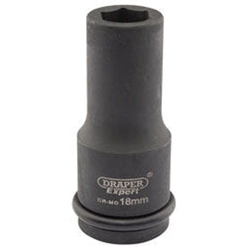 Draper Draper Expert Hi-Torq 6 Point Deep Impact Socket, 3/4" Sq. Dr., 18Mm Dr-05050