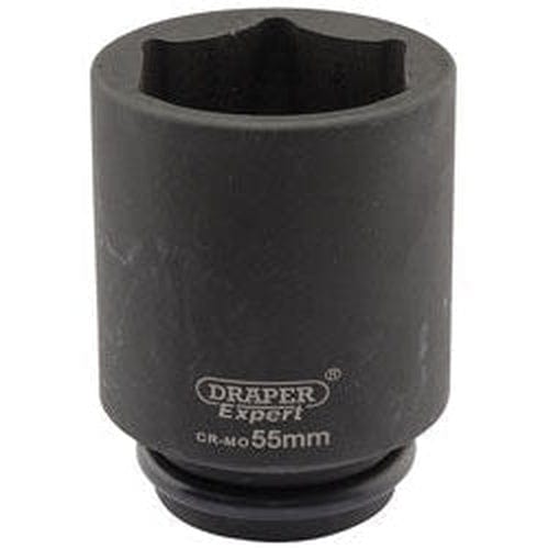 Draper Draper Expert Hi-Torq 6 Point Deep Impact Socket, 3/4" Sq. Dr., 55Mm Dr-05085