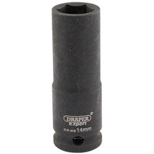 Draper Draper Expert Hi-Torq 6 Point Deep Impact Socket, 3/8" Sq. Dr., 14Mm Dr-06887