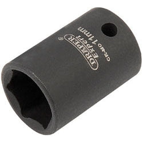 Draper Draper Expert Hi-Torq 6 Point Impact Socket, 1/4" Sq. Dr., 11Mm Dr-05016