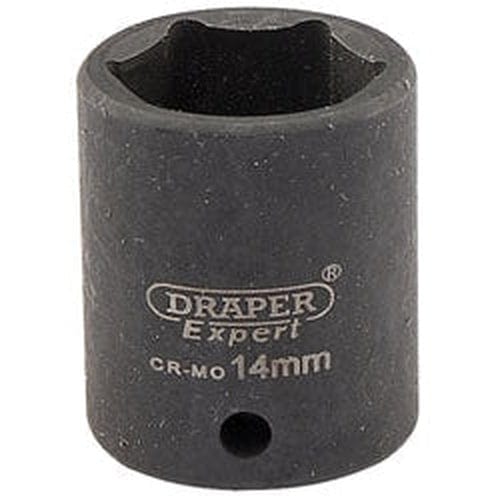 Draper Draper Expert Hi-Torq 6 Point Impact Socket, 1/4" Sq. Dr., 14Mm Dr-05059