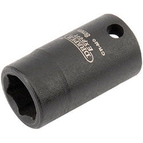 Draper Draper Expert Hi-Torq 6 Point Impact Socket, 1/4" Sq. Dr., 8Mm Dr-05012