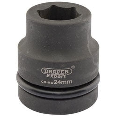 Draper Draper Expert Hi-Torq 6 Point Impact Socket, 1" Sq. Dr., 24Mm Dr-05105