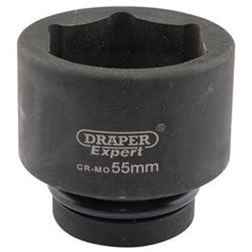 Draper Draper Expert Hi-Torq 6 Point Impact Socket, 1" Sq. Dr., 55Mm Dr-05126