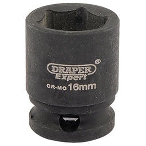 Draper Draper Expert Hi-Torq 6 Point Impact Socket, 3/8" Sq. Dr., 16Mm Dr-06876