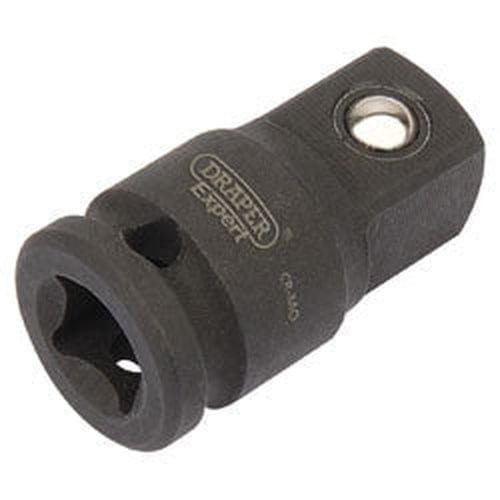 Draper Draper Expert Impact Socket Converter, 1/4"(F) X 3/8"(M) Dr-07021