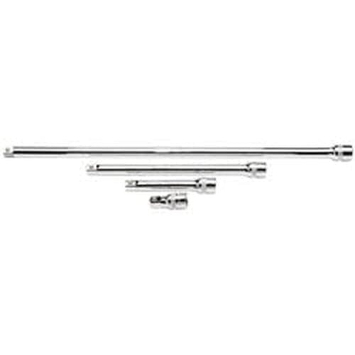 Draper Draper Extension Bar Set, 1/2" Sq. Dr., Polished Chrome (4 Piece) Dr-16769