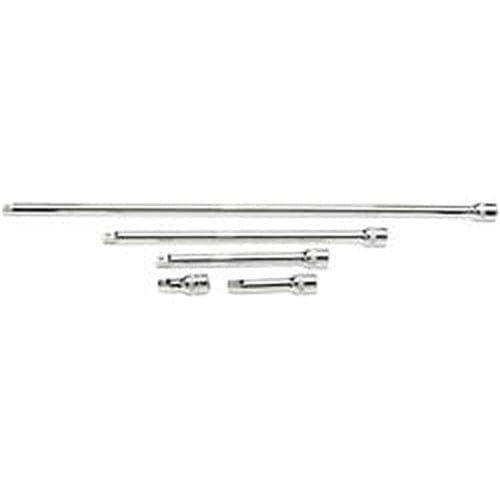 Draper Draper Extension Bar Set, 3/8" Sq. Dr., Polished Chrome (5 Piece) Dr-16767