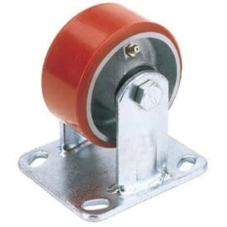 Draper Draper Fixed Plate Fixing Heavy Duty Polyurethane Wheel, 160Mm Diameter, S.W.L. 400Kg Dr-65531