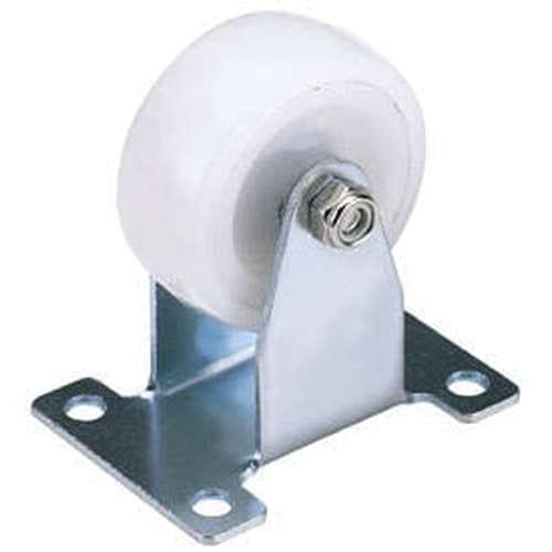 Draper Draper Fixed Plate Fixing Nylon Wheel, 50Mm Diameter, S.W.L. 75Kg Dr-65496