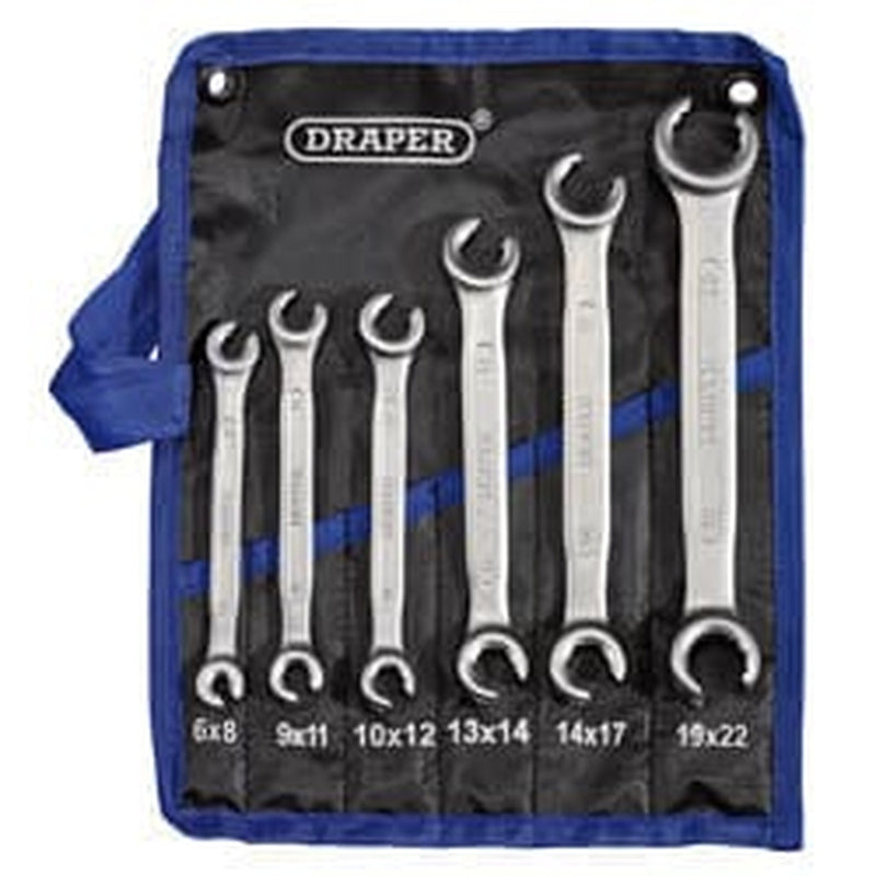 Draper Draper Flare Nut Spanner Set (6 Piece) Dr-17759