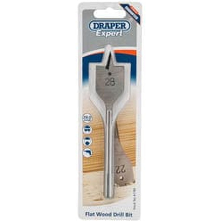 Draper Draper Flat Wood Bit, 28Mm Dr-41785