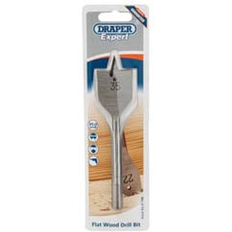 Draper Draper Flat Wood Bit, 35Mm Dr-41788