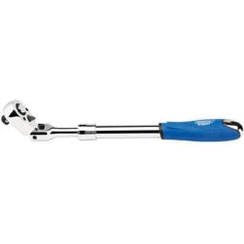 Draper Draper Flexible Head Extending Reversible Ratchet, 1/2" Sq. Dr., 72 Tooth Dr-26817