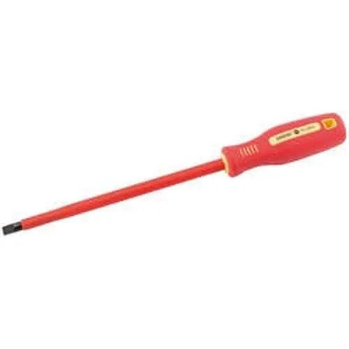 Draper Draper Fully Insulated Plain Slot Screwdriver, 8 X 200Mm (Sold Loose) Dr-54273