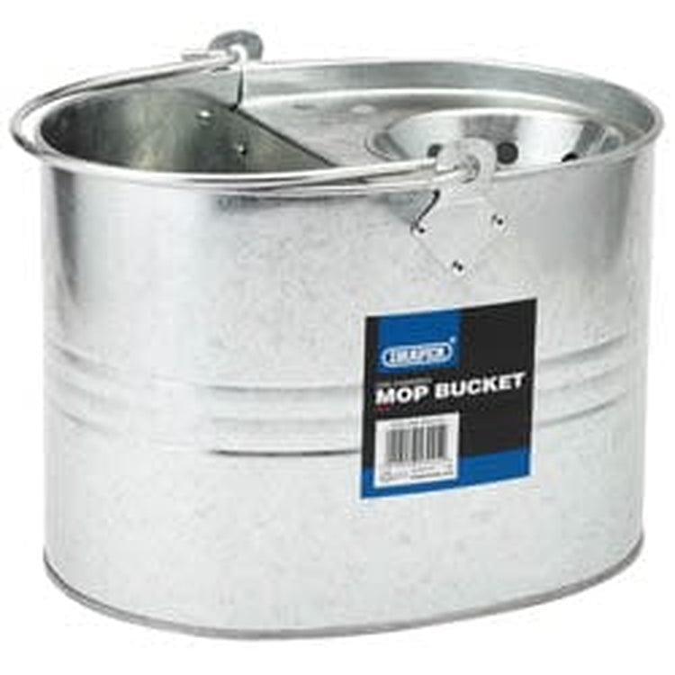 Draper Draper Galvanised Mop Bucket, 9L Dr-53245