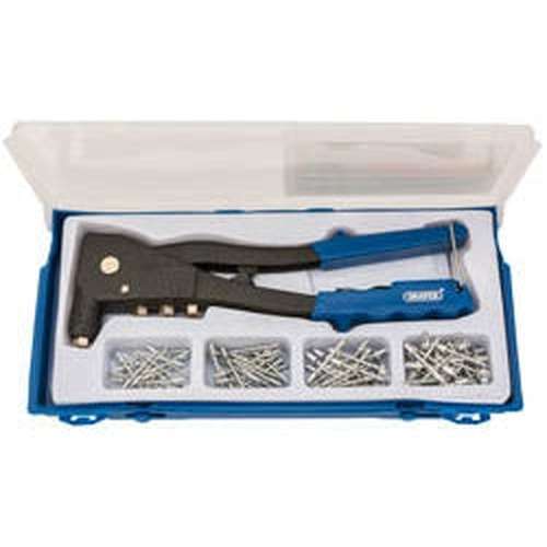 Draper Draper Hand Riveter Kit For Aluminium Rivets Dr-27843