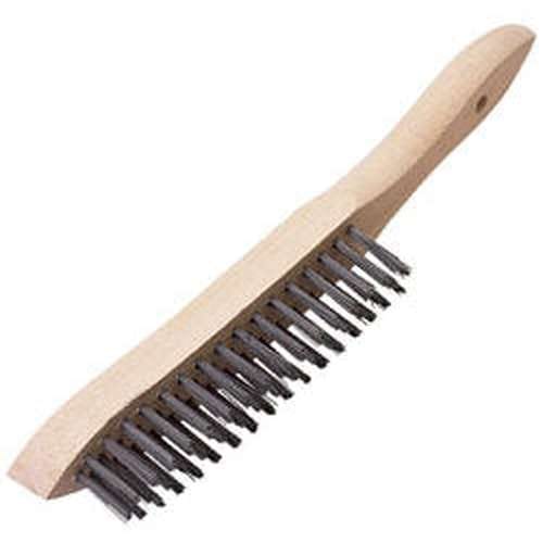 Draper Draper Heavy Duty 3 Row Wire Scratch Brush, 310Mm Dr-31548