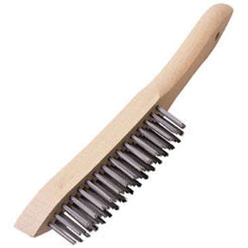 Draper Draper Heavy Duty 4 Row Wire Scratch Brush, 310Mm Dr-31563