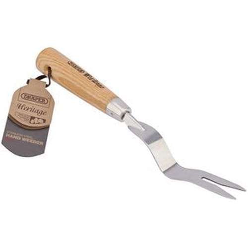 Draper Draper Heritage Stainless Steel Hand Weeder With Ash Handle Dr-99027