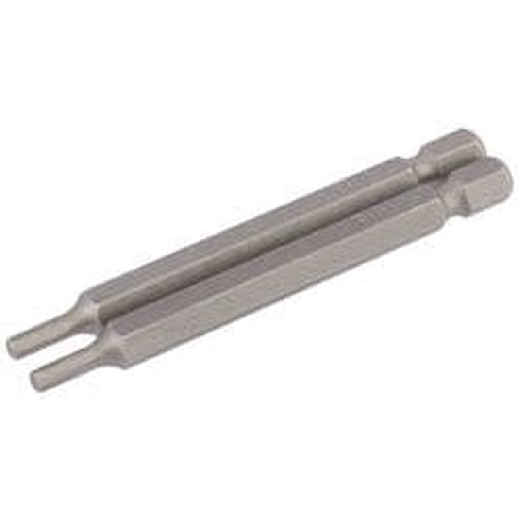 Draper Draper Hexagonal Insert Bit, 3Mm, 1/4" Hex, 75Mm Long (Pack Of 2) Dr-64320