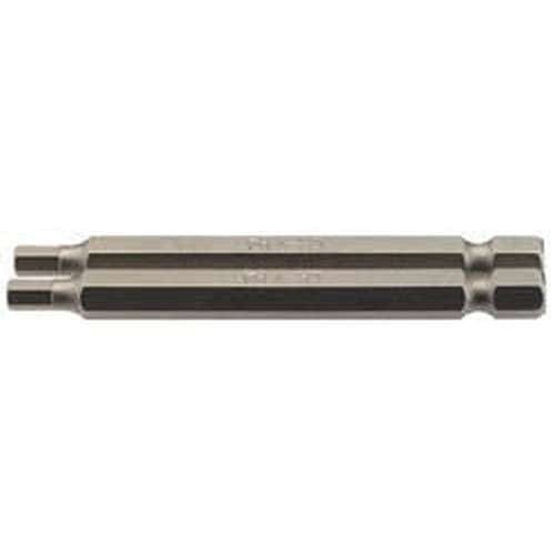 Draper Draper Hexagonal Insert Bit, 4Mm, 1/4" Hex, 75Mm Long (Pack Of 2) Dr-64321