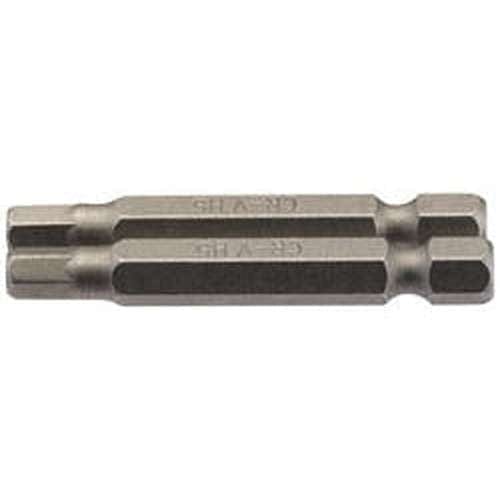 Draper Draper Hexagonal Insert Bit, 5Mm, 1/4" Hex, 50Mm Long (Pack Of 2) Dr-64255