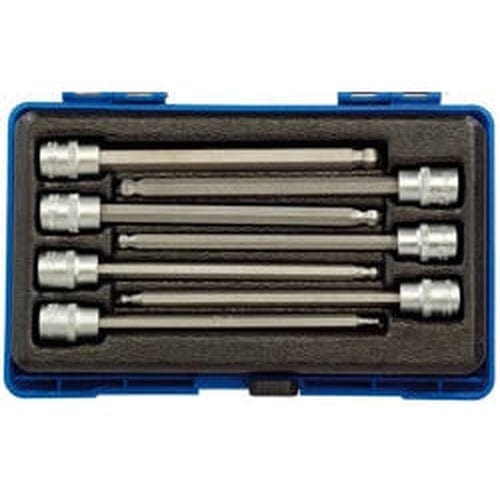 Draper Draper Hexagonal Socket Bit Set, 3/8" Sq. Dr. (7 Piece) Dr-16297