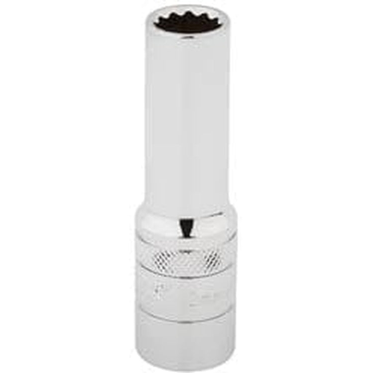 Draper Draper Hi-Torq 12 Point Deep Socket, 1/2" Sq. Dr., 12Mm Dr-33731