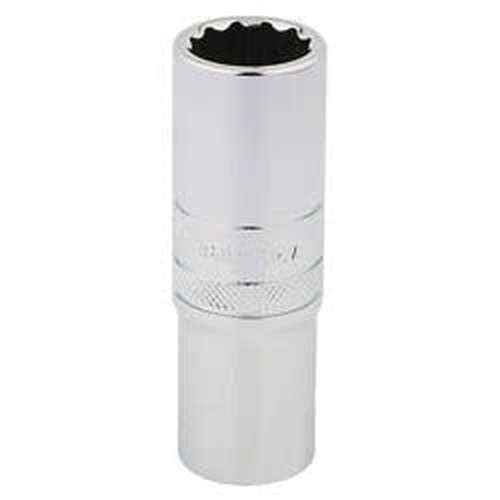 Draper Draper Hi-Torq 12 Point Deep Socket, 1/2" Sq. Dr., 18Mm Dr-33741