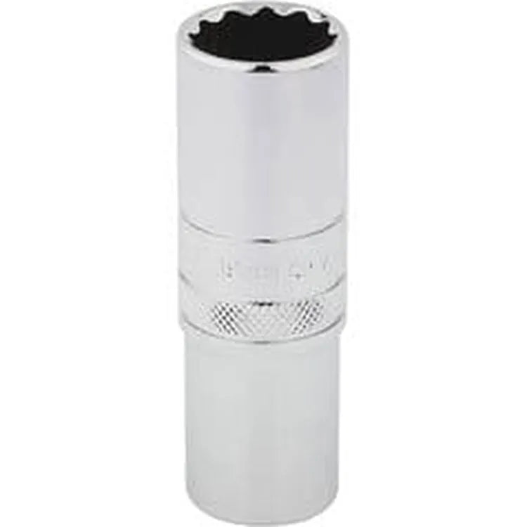 Draper Draper Hi-Torq 12 Point Deep Socket, 1/2" Sq. Dr., 19Mm Dr-33772