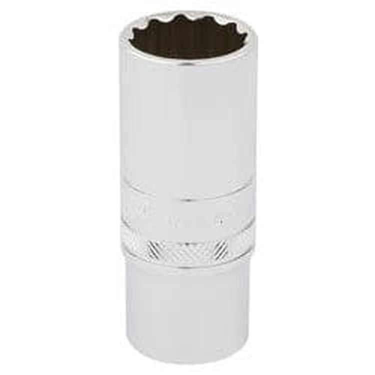 Draper Draper Hi-Torq 12 Point Deep Socket, 3/8" Sq. Dr., 19Mm Dr-33036