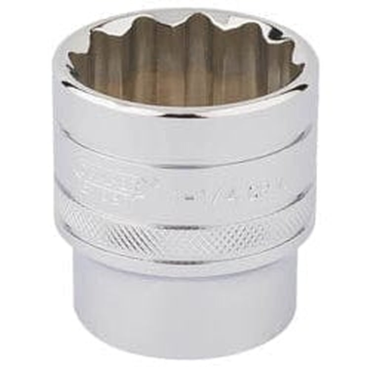 Draper Draper Hi-Torq 12 Point Socket, 1/2" Sq. Dr., 1.1/4" Dr-33729