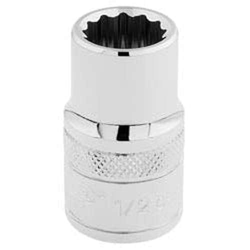 Draper Draper Hi-Torq 12 Point Socket, 1/2" Sq. Dr., 1/2" Dr-33608