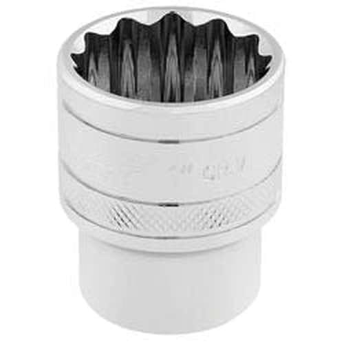 Draper Draper Hi-Torq 12 Point Socket, 1/2" Sq. Dr., 1" Dr-33725