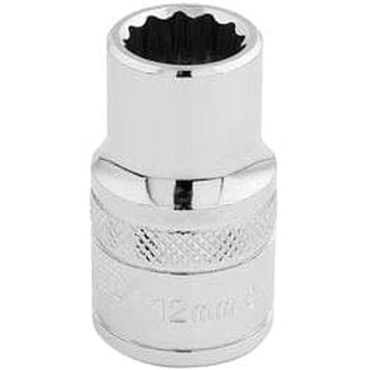 Draper Draper Hi-Torq 12 Point Socket, 1/2" Sq. Dr., 12Mm Dr-33097