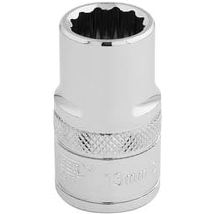 Draper Draper Hi-Torq 12 Point Socket, 1/2" Sq. Dr., 13Mm Dr-33105