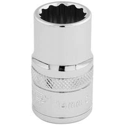 Draper Draper Hi-Torq 12 Point Socket, 1/2" Sq. Dr., 14Mm Dr-33125