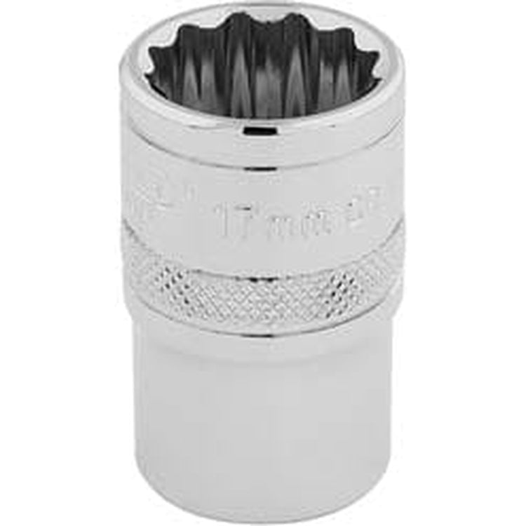 Draper Draper Hi-Torq 12 Point Socket, 1/2" Sq. Dr., 17Mm Dr-33167