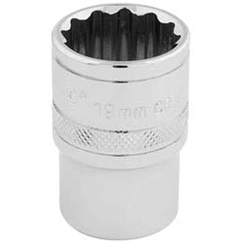 Draper Draper Hi-Torq 12 Point Socket, 1/2" Sq. Dr., 19Mm Dr-33231