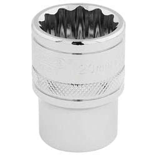 Draper Draper Hi-Torq 12 Point Socket, 1/2" Sq. Dr., 20Mm Dr-33289