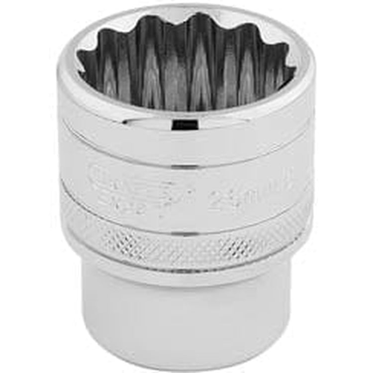 Draper Draper Hi-Torq 12 Point Socket, 1/2" Sq. Dr., 26Mm Dr-33441